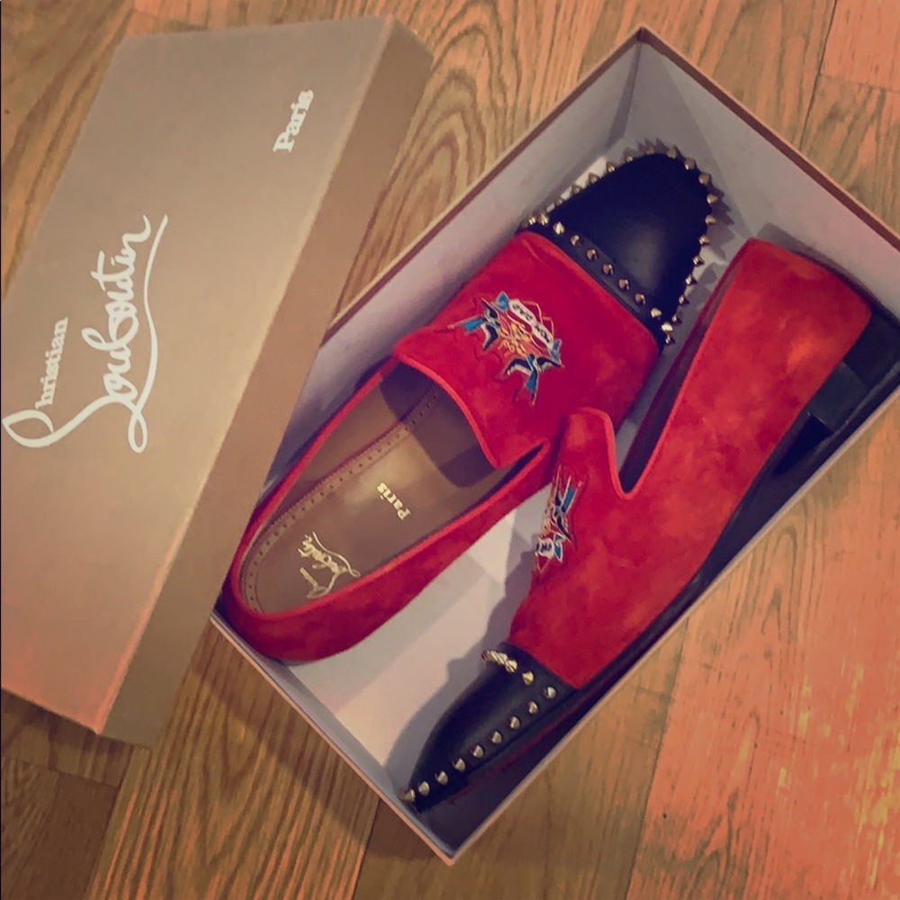 Christian Louboutins. Men’s.